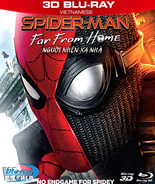 Z286. Spider-Man: Far From Home 2019 - Người Nhện: Xa Nhà 3D50G (DTS-HD MA 5.1)